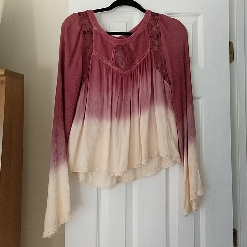 Long sleeve, Lace Top